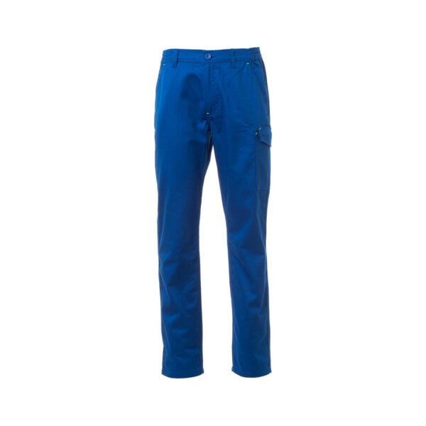 Pantalon de travail Power Payper vue de face bleu roi