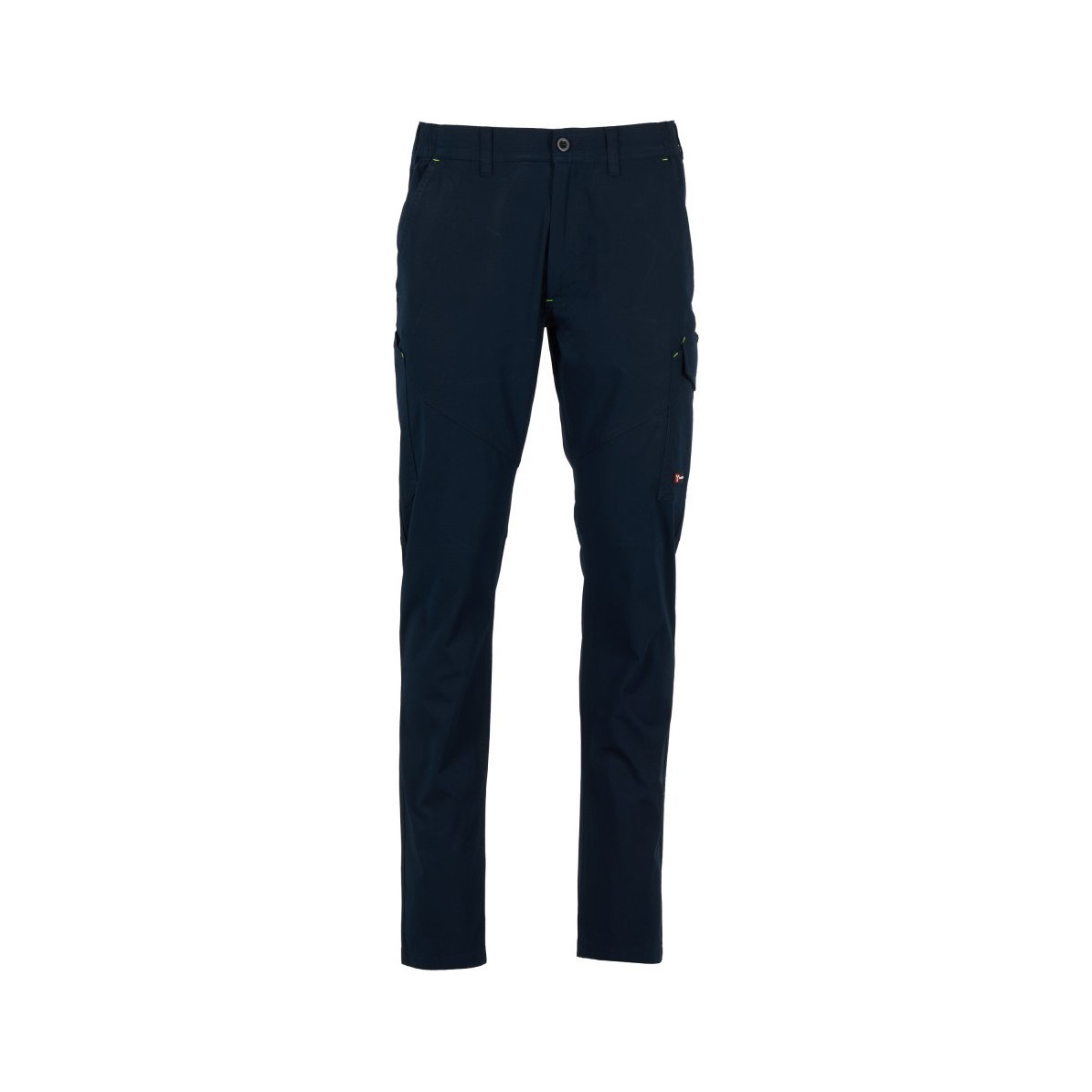 Pantalon de travail unisexe Worker Stretch Summer Payper vue de face bleu foncé