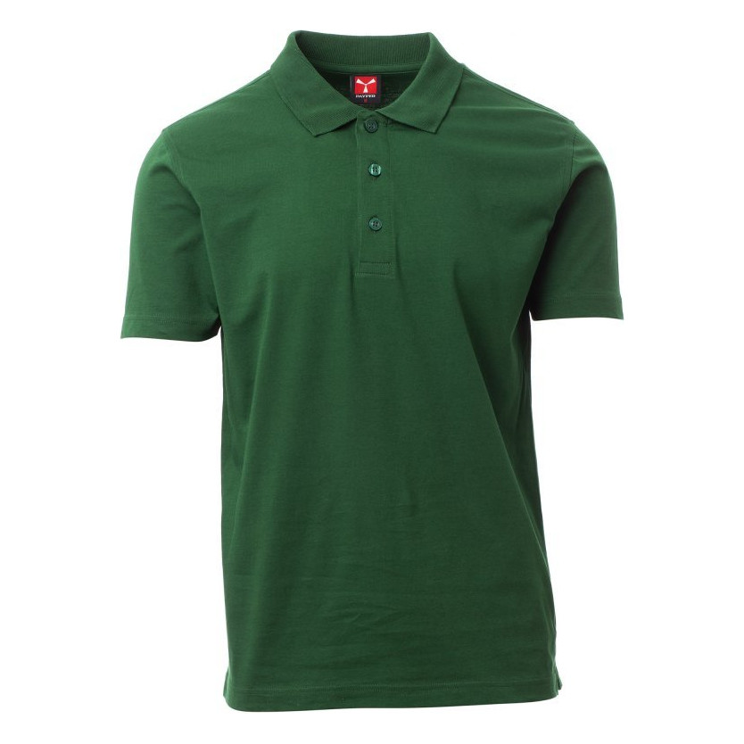 Polo à manches courtes Amalfi Payper vue de face vert