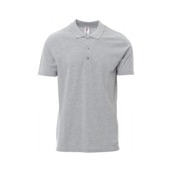 Polo Rome Payper vue de face gris chiné
