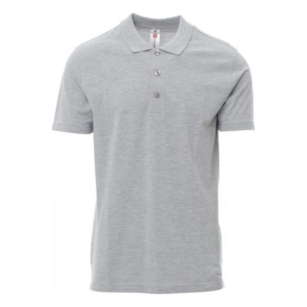 Polo Rome Payper vue de face gris chiné