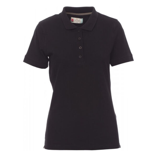 Polo Venice Lady Payper vue de face noir