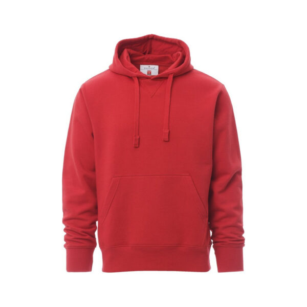Sweat-shirt à capuche Toronto Payper vue de face rouge