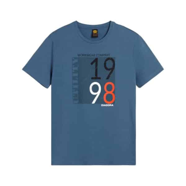 T-shirt de travail Graphic 1998 Diadora Utility bleu