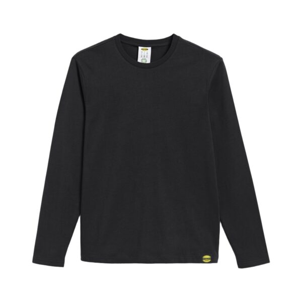T-shirt de travail manches longues Mono Organic Diadora Utility noir