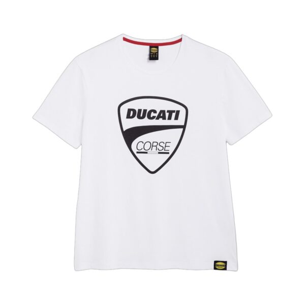 T-shirt manche courte de travail Graphic - Diadora Utility x Ducati Corse blanc