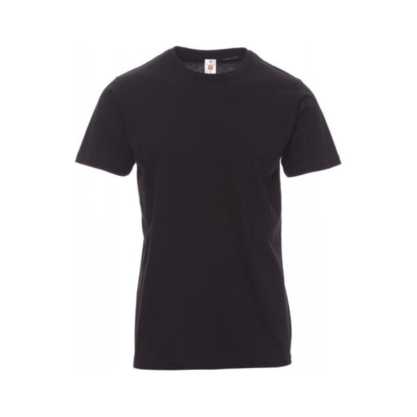 T-shirt Print Payper vue de face noir