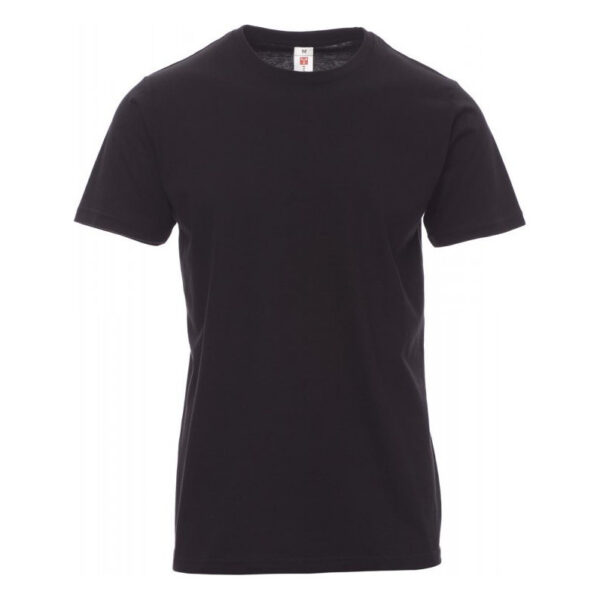 T-shirt Print Payper vue de face noir