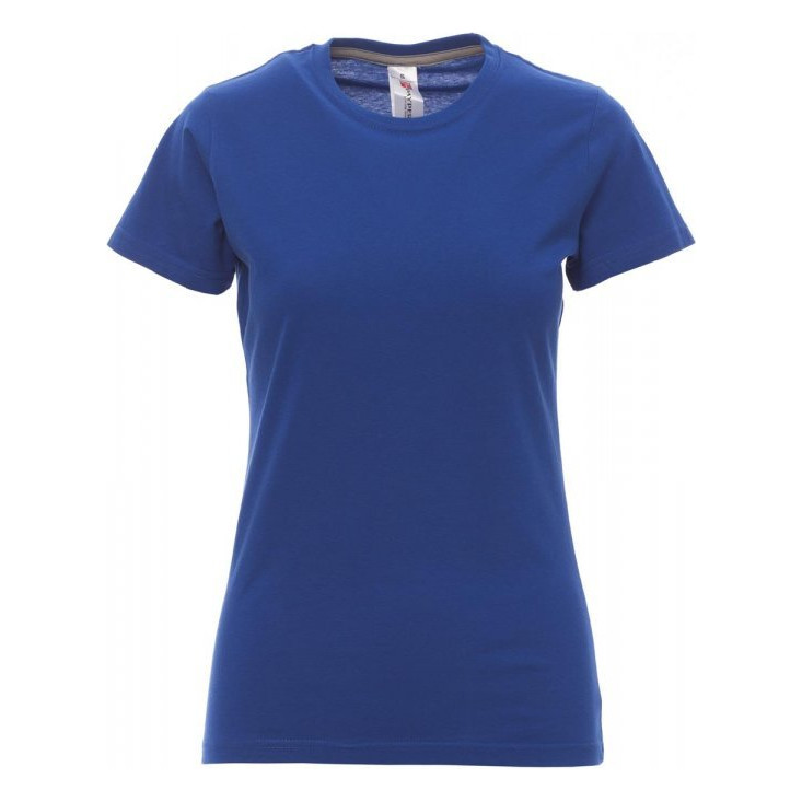 T-shirt Sunset Lady Payper vue de face bleu
