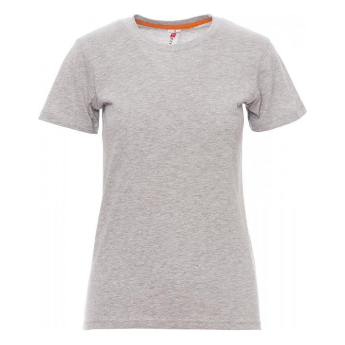 T-shirt Sunset Lady Payper vue de face gris chiné