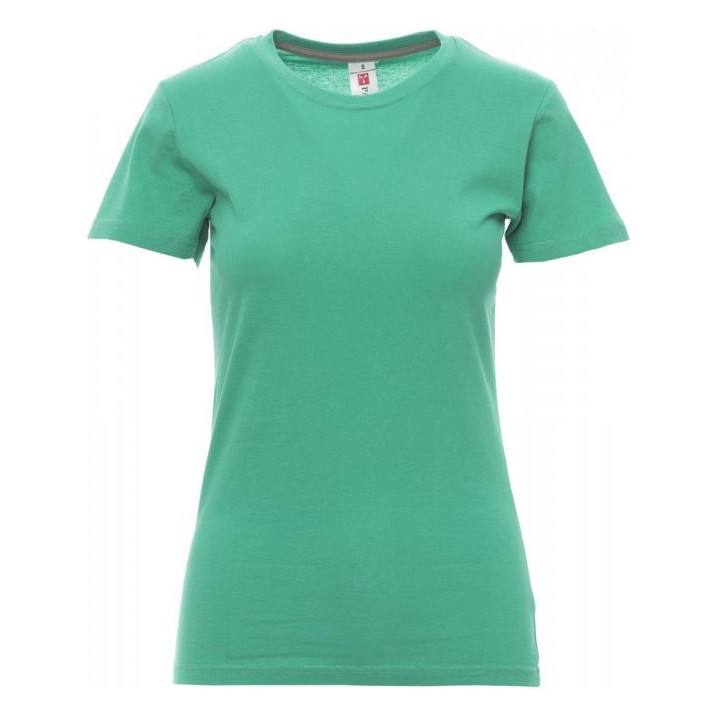 T-shirt Sunset Lady Payper vue de face vert emeraude