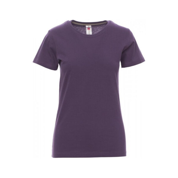 T-shirt Sunset Lady Payper vue de face violet indigo