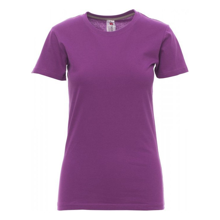 T-shirt Sunset Lady Payper vue de face violet