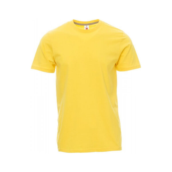 T-shirt Sunset Payper vue de face jaune