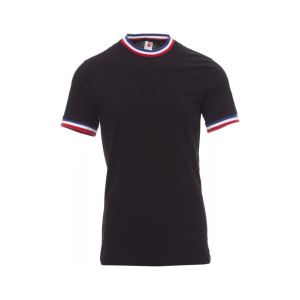 Tee-shirt de travail Flag Payper vue de face noir
